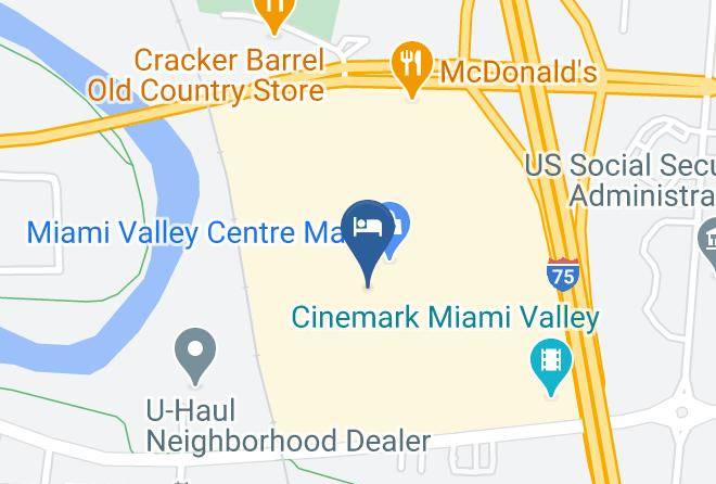 Miami - Comfort Inn Miami Valley Centre Mall Maps