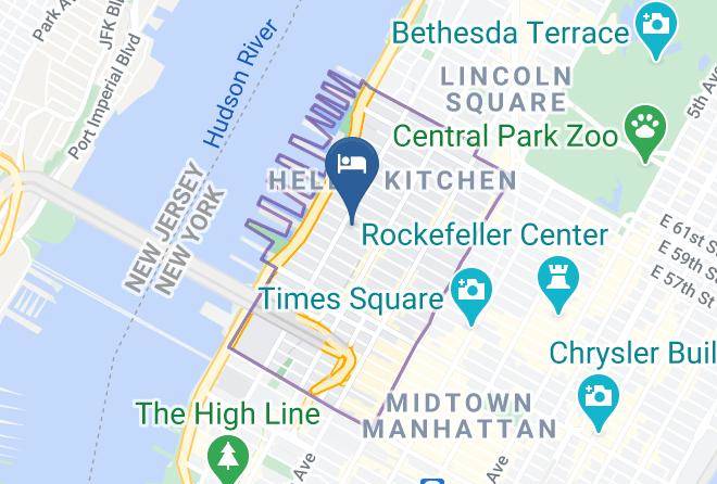 New York - Comfort Inn Midtown West Maps