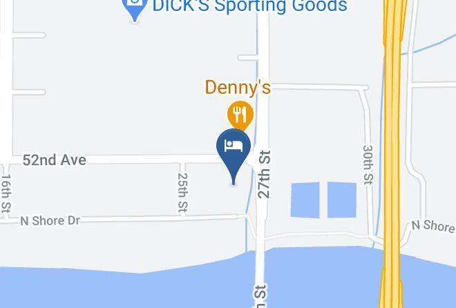 Rock Island - Comfort Inn Moline Quad Cities Maps