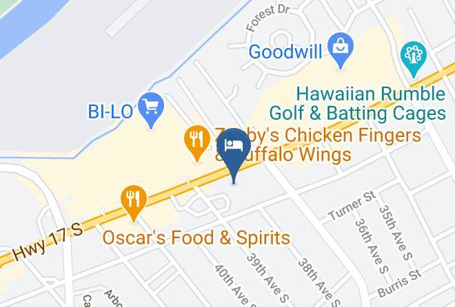 Horry - Comfort Inn Near Barefoot Landing Maps