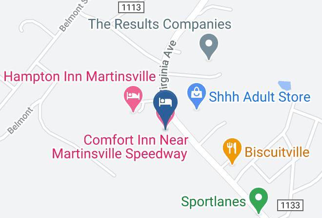 Henry - Comfort Inn Near Martinsville Speedway Maps