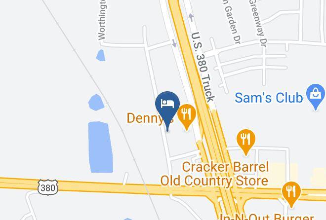 Denton - Comfort Inn Near Unt Maps