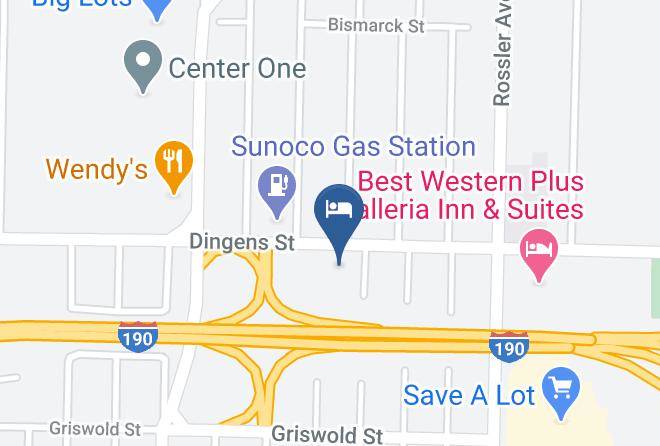 Comfort Inn Near Walden Galleria Mall Map