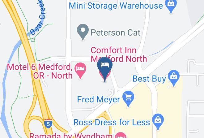 Jackson - Comfort Inn Medford North Maps