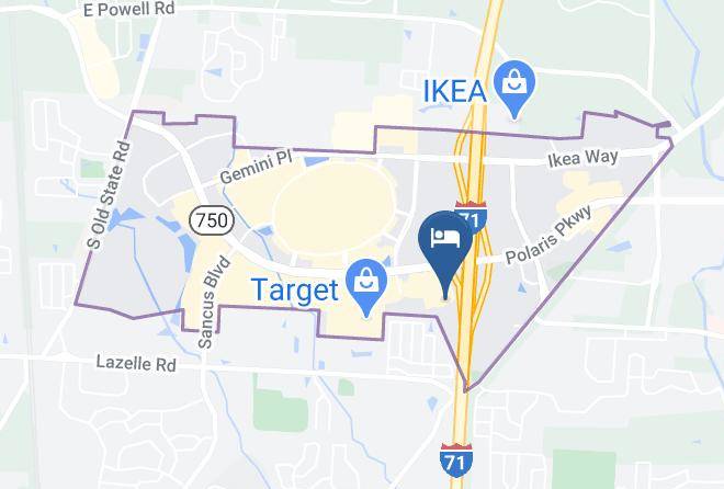 Delaware - Comfort Inn North Polaris Maps