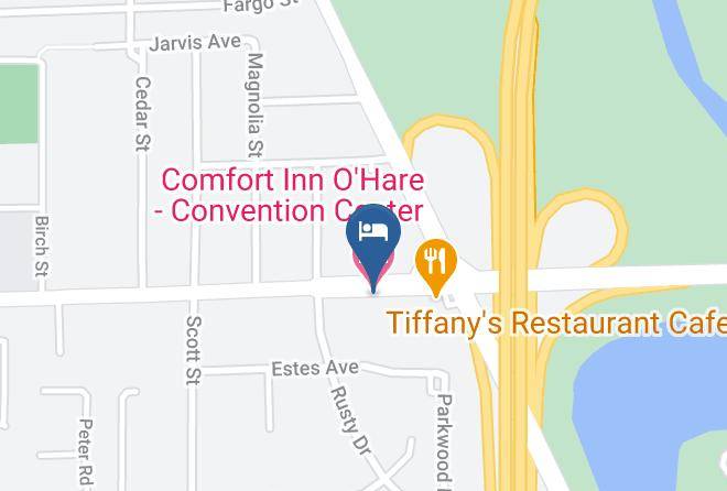 Cook - Comfort Inn O'hare Convention Center Maps