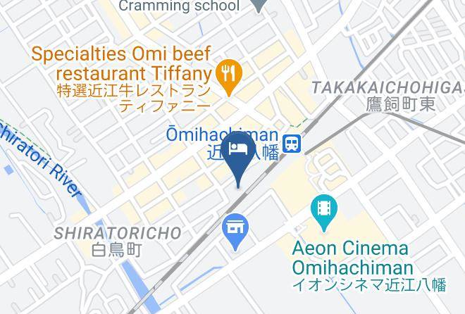 Omihachiman City - Comfort Inn Omi Hachiman Maps