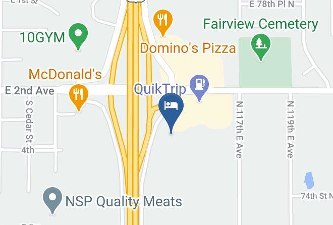Tulsa - Comfort Inn Owasso Tulsa Maps
