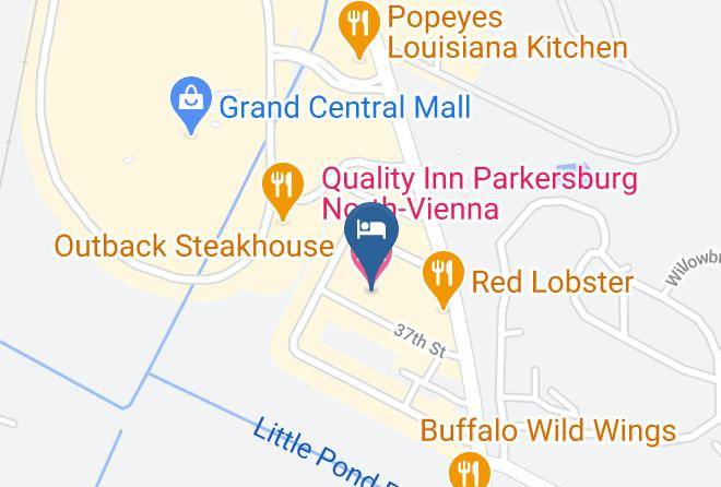 Wood - Quality Inn Parkersburg North Vienna Maps