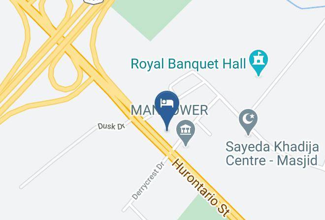 Peel - Comfort Inn Brampton Maps