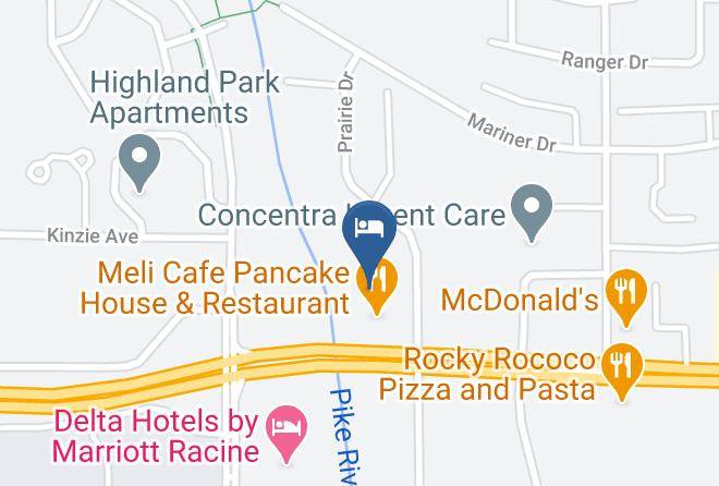 Racine - Clarion Pointe Racine Mount Pleasant Maps