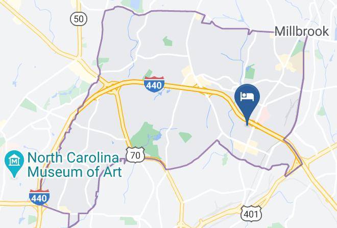 Wake - Comfort Inn Raleigh Midtown Maps