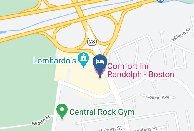 Norfolk - Comfort Inn Randolph Boston Maps