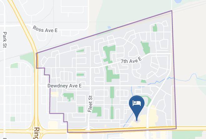 Comfort Inn Regina Map