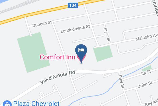 Restigouche - Comfort Inn Campbellton Maps