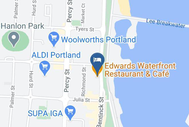 Glenelg - Comfort Inn Richmond Henty Maps