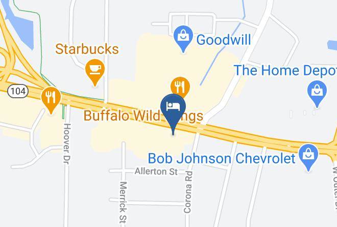 Monroe - Comfort Inn Rochester Greece Maps