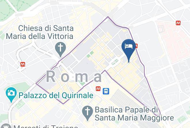 Rome - Comfort Inn Roma Termini Maps