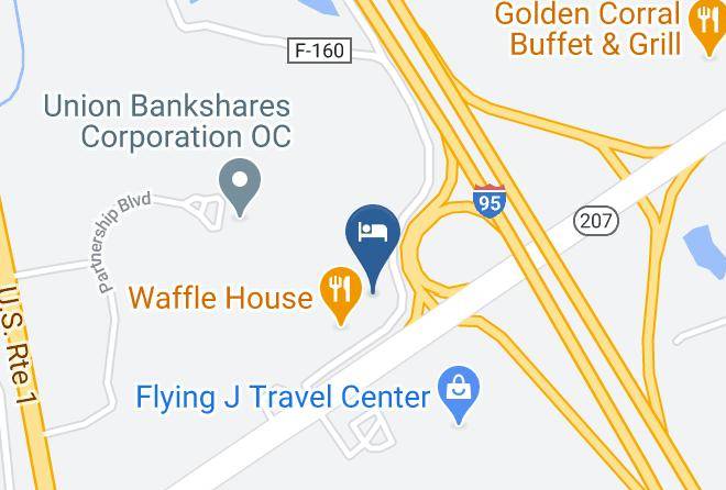 Caroline - Comfort Inn Ruther Glen Near Kings Dominion Maps