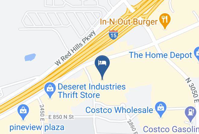 Washington - Comfort Inn Saint George North Maps