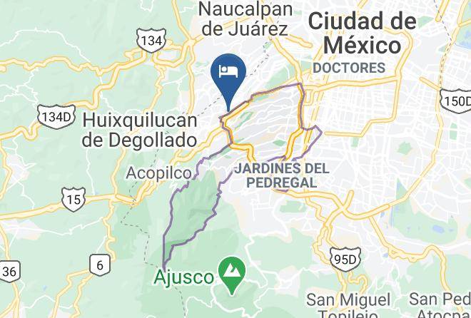 Alvaro Obregon - Comfort Inn Santa Fe Bosques Maps