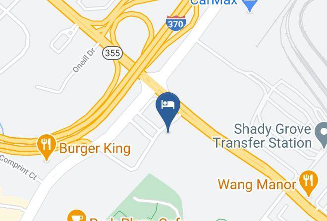 Montgomery - Comfort Inn Gaithersburg Maps