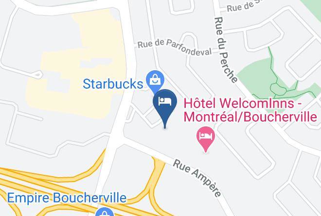 Longueuil - Comfort Inn South Shore Maps