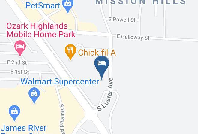Greene - Comfort Inn South Springfield Maps