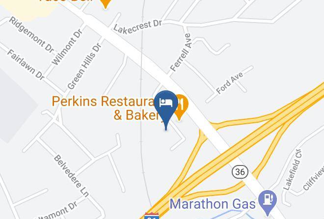 Sullivan - Comfort Inn South Kingsport Maps