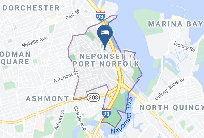 Suffolk - Comfort Inn Boston Maps