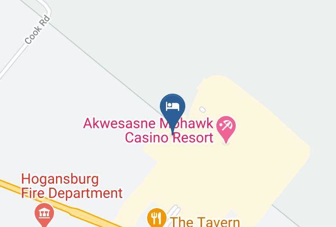 Franklin - Comfort Inn & Suites Adj To Akwesasne Mohawk Casino Maps