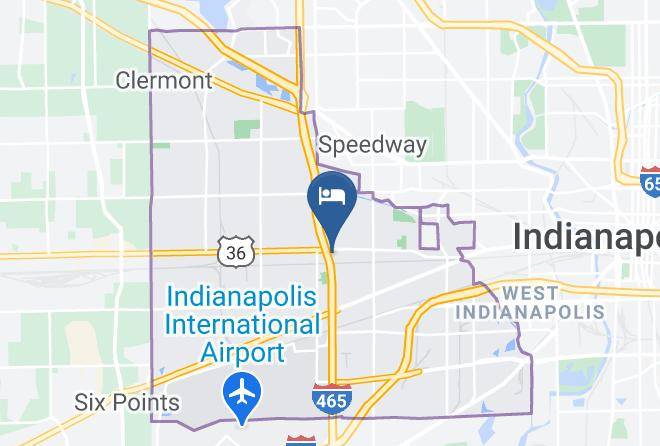 Marion - Comfort Inn & Suites Airport Maps