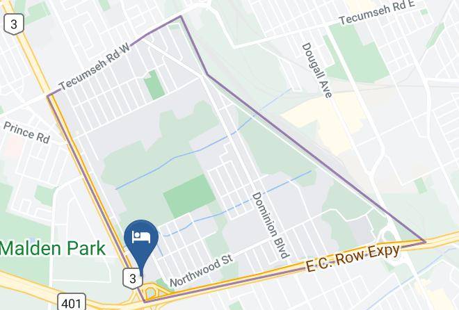 Essex - Comfort Inn & Suites Ambassador Bridge Maps
