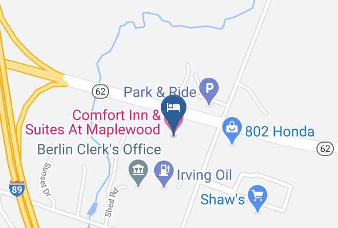 Washington - Comfort Inn & Suites At Maplewood Maps