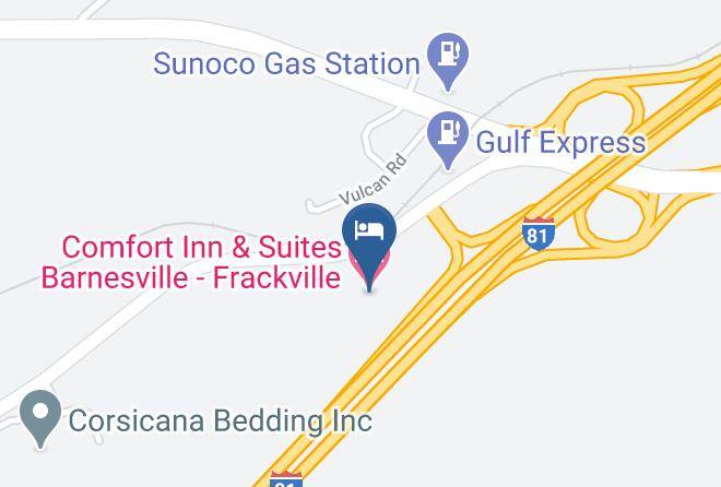 Schuylkill - Comfort Inn & Suites Barnesville Frackville Maps
