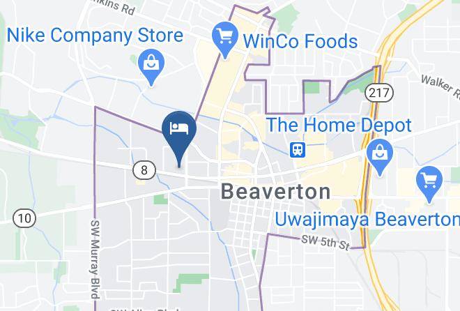 Washington - Comfort Inn & Suites Beaverton Portland West Maps