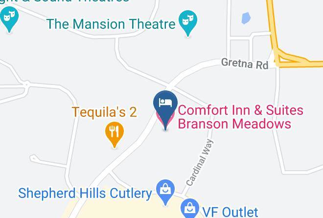 Taney - Comfort Inn & Suites Branson Meadows Maps
