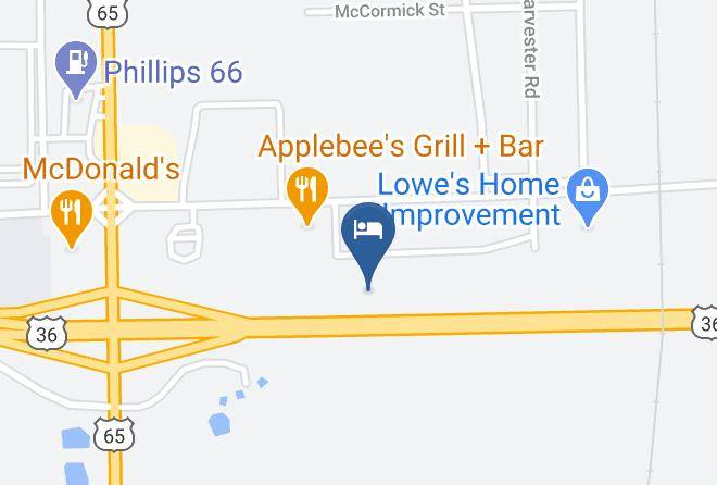 Livingston - Comfort Inn & Suites Chillicothe Maps