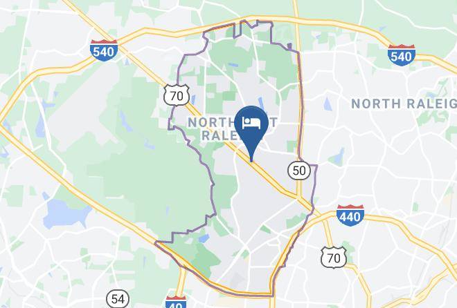 Wake - Comfort Inn & Suites Crabtree Valley Maps