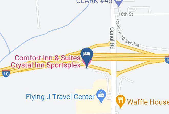 Harrison - Comfort Inn & Suites Crystal Inn Sportsplex Maps