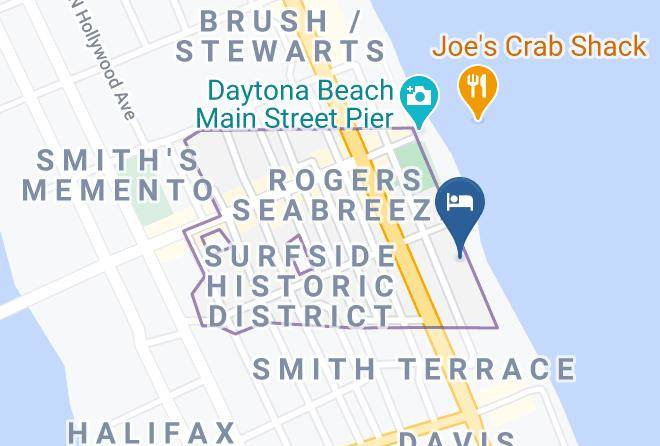 Volusia - Comfort Inn & Suites Daytona Beach Oceanfront Maps