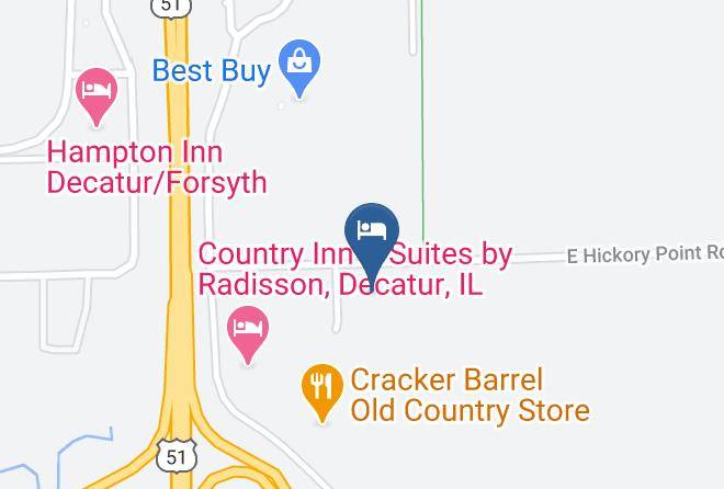 Macon - Comfort Inn & Suites Decatur Forsyth Maps