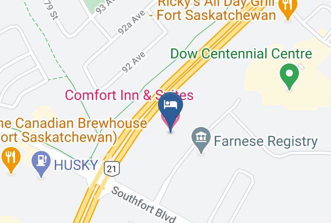 Division 11 - Comfort Inn & Suites Fort Saskatchewan Maps