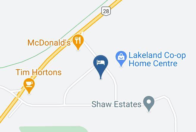 Division 12 - Comfort Inn & Suites Bonnyville Maps