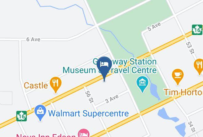 Division 14 - Comfort Inn & Suites Edson Maps