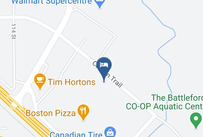 Division 16 - Comfort Inn & Suites North Battleford Maps