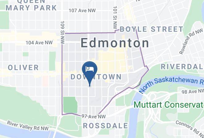 Division 11 - Comfort Inn & Suites Downtown Edmonton Maps