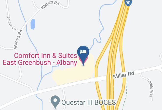 Rensselaer - Comfort Inn & Suites East Greenbush Albany Maps