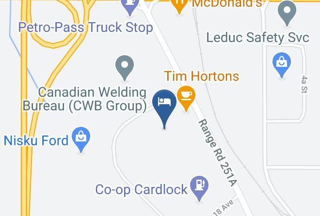 Division 11 - Comfort Inn & Suites Edmonton International Airport Maps