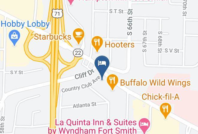 Sebastian - Comfort Inn & Suites Fort Smith I 540 Maps